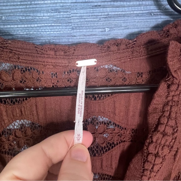 Free People Brown Tunic Top - Picture 7 of 11